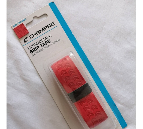 Grip Tape Rojo Cinta Grip Para Bat Aluminio Champro