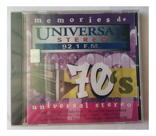 Memories De Universal Stereo 70's Cd Original Nuevo Sellado 
