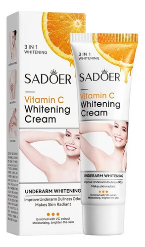 1 Crema Blanqueadora Para Axilas Vc Sadoer
