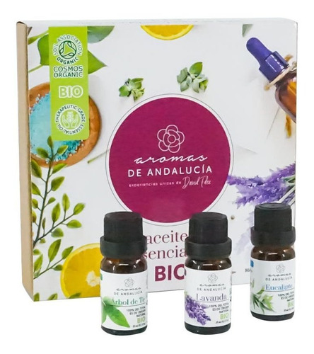 Aceites Esenciales Bio Paquete De 3 De 10 Ml
