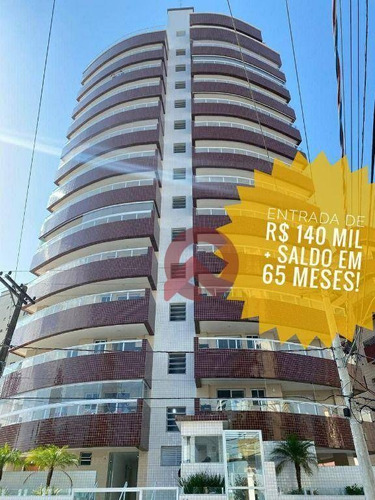 Imagem 1 de 14 de Apartamento Com 2 Dormitórios À Venda, 71 M² Por R$ 380.000 - Tupi - Praia Grande/sp - Ap3609