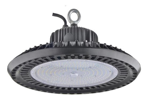  CTB Luminária Industrial Led High Bay Ufo Galpão Ip65 100w Cor da carcaça Preto Cor da luz Branco-frio Bivolt