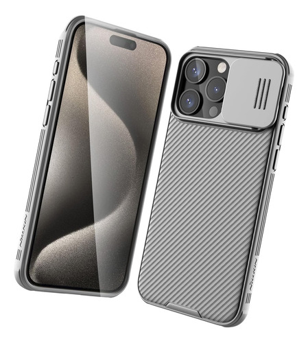 Capa Camshield Pro Case Nillkin Para iPhone 15 Pro Max
