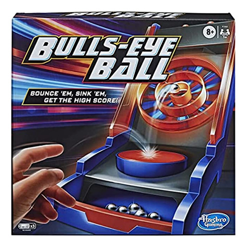 Hasbro Gaming Bulls-eye Juego De Pelota Para Niños De 8 Año