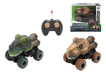 Comprar Auto R\u002Fc Con Luz Monster Dinosaurio 2313830 Color Personaje Monster Radio Control Car