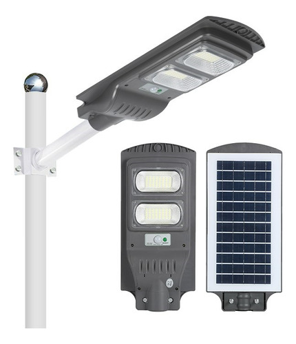 Foco Solar Led 80w Batería Lifepo4 3.2v-12ah / Soporte