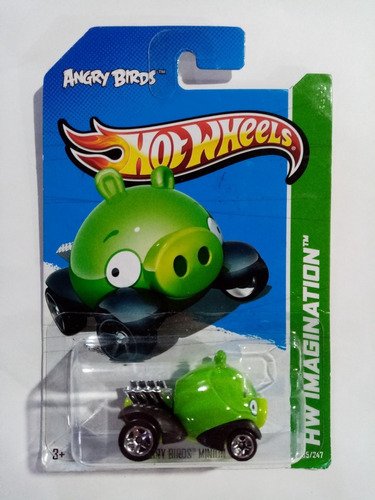 Hot Wheels Autos Hw Imagination Angry Birds Minion 2013