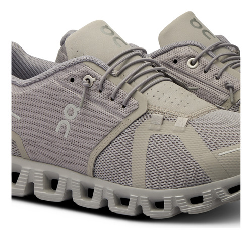 Tenis On Cloud 5 Para Caballero Gris Claro