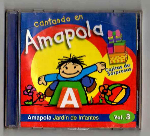 Cantando En Amapola - Vol. 3 Cd Original