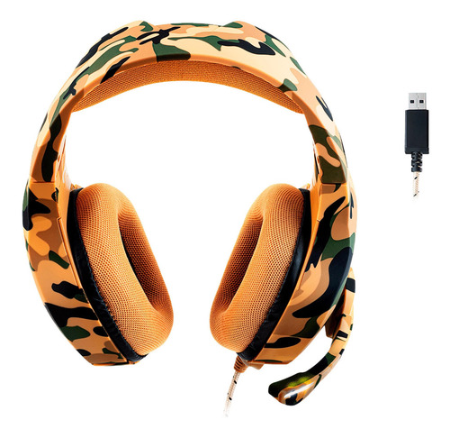 Audífonos Gamer Warrior Straton Army Loi Chile