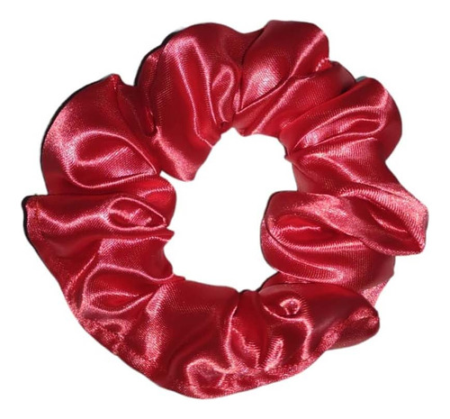 Scrunchie Colet Para El Cabello Xl Rojo Brillante 