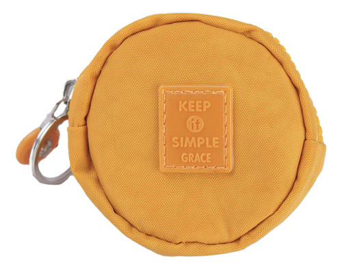 Monedero Para Dama Tipo Kipling Multiusos Jk-023 Amarillo