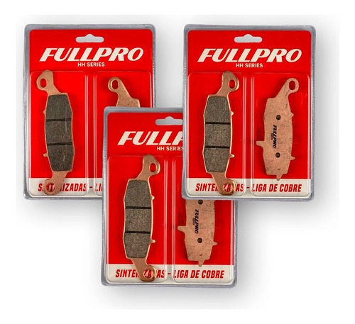 Kit Pastilha Freio Fullpro Boulevard M1500 2010 - 2015 2016