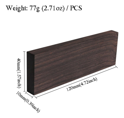 2 Instrumento Musical De Madera Negra Para Manualidades Diy