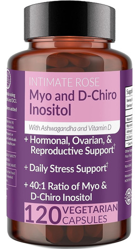 Myo-inositol 40:1 , 120 Cap Para Acne/ovarios Poliquisticos