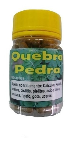 Quebra Pedra C/50 Capsulas Kit C/4 Frascos