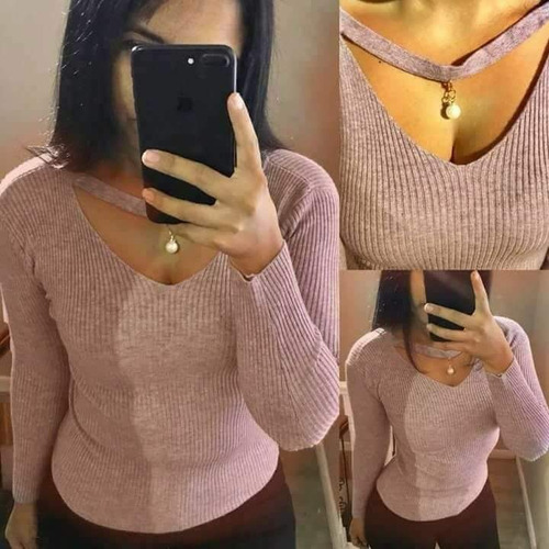 Sweaters Moda Talla S M 