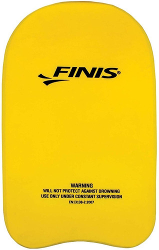 Tabla Para Natacion Finis Foam Kickboard Espuma Joven Jr Color Amarillo