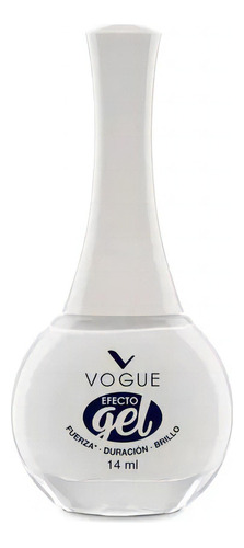 Esmalte de uñas color Vogue Efecto Gel Efecto Gel de 14mL de 1 unidades color Paz