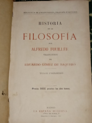 Historia De La Filosofia Autor: Boullee