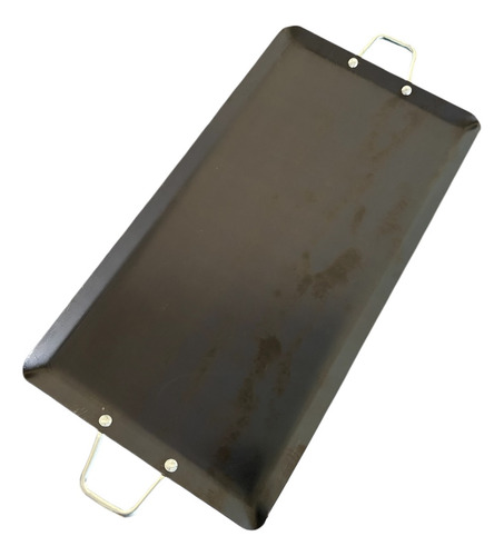 Comal Rectangular Para Tortillas Ovalado 43 Cm Placa Negro