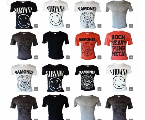 Imagen 2 de 2 de Remeras The Ramones Originales De Importación