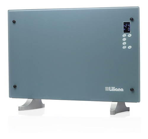 Imagen 2 de 5 de Calefactor Panel Vidrio Liliana Ppv500 Pie Pared 2200w Rt