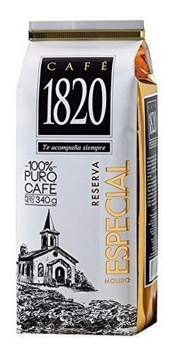 Café 1820 Reserva Especial Café Molido Puro, 340g