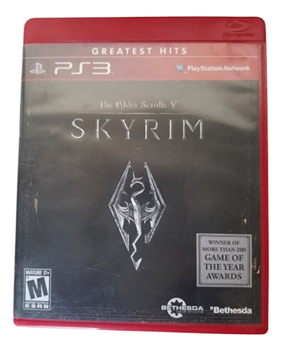 Skyrim The Elder Scrolls V Ps3 Formato Fisico En Español (Usado)