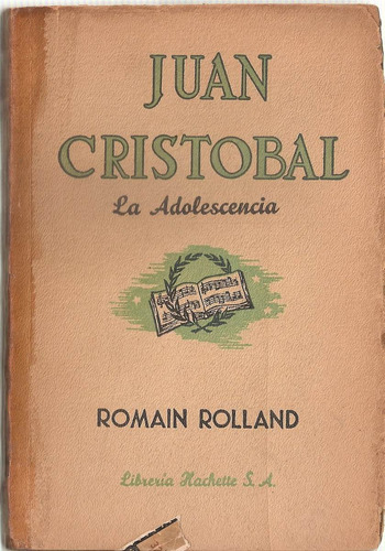 Juan Cristobal La Adolescencia - Rolland - Hachette