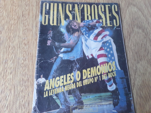 Revista Guns N Roses Angeles O Demonios Platinum Detalles 