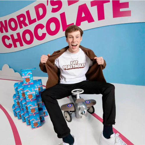 Chocolate C/leche Y Crema Cacahuate Feastables Mr Beast 60 G