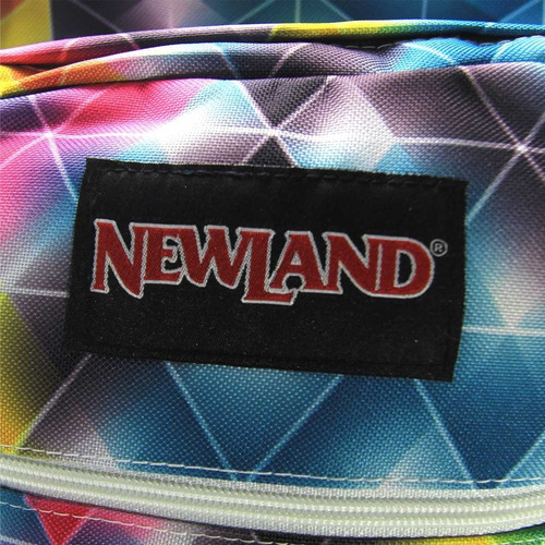 Imagem 6 de 6 de Mochila De Costas Newland Costas Polígonos 1017002