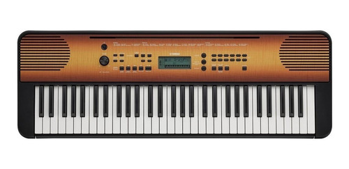 Imagen 1 de 9 de Teclado musical Yamaha PSR-E360 61 teclas Arce