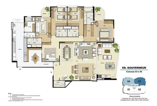 Imagem 10 de 12 de Apartamento À Venda No Bairro Barra Da Tijuca - Rio De Janeiro/rj - O-5542-31189