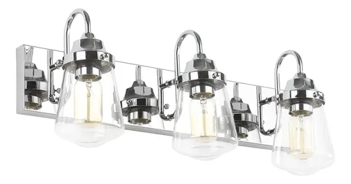 comprar Aipsun Luz De Tocador Cromada Para Baño, 3 Luces, Accesorios