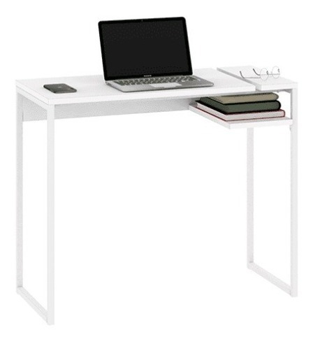 Imagen 3 de 7 de Escritorio Moderno Melamina + Caño