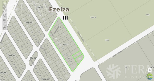 Imagen 3 de 3 de Venta De Terrenos Carlos Spegazzini Ezeiza (25370)