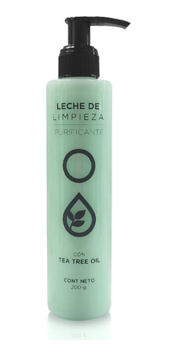 Leche De Limpieza Tea Tree Oil Piel Grasa Liviana 200 Icono