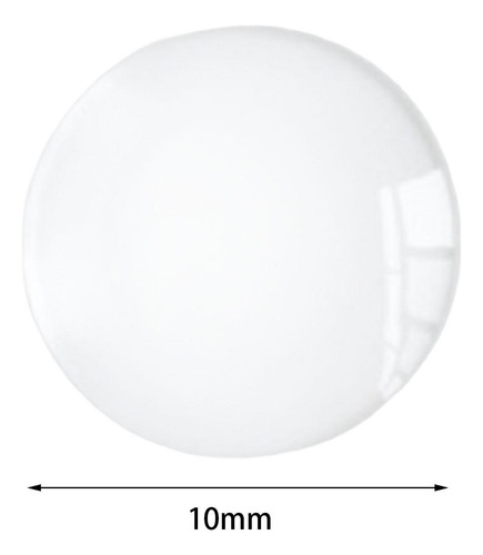Cabujones De Vidrio Azulejos De Cúpula Media 10mm 50 Piezas