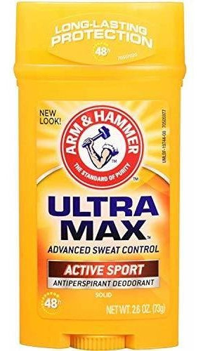 Arm & Hammer  desodorante 2.6 onza Ultra Max Active Spo