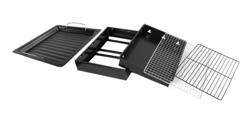 Parrilla Brasero Portatil Plegable Balcon Camping Mesa Vonne