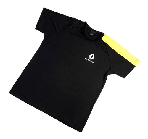 Imagen 1 de 6 de Remera Hombre Rs Manga Amarilla T: L Boutique Renault
