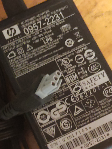 Fuente De Impresora Hp Psc 1510 0957-2231 Punta Gris (Usado)