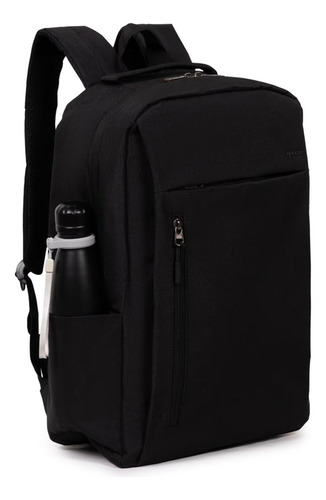 Mochila Executiva Slim Notebook Gocase - Prática E Moderna Cor Preto