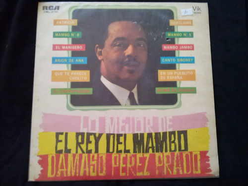 Lp Damaso Perez Prado Lo Mejor De El Rey Del Mambo (2)