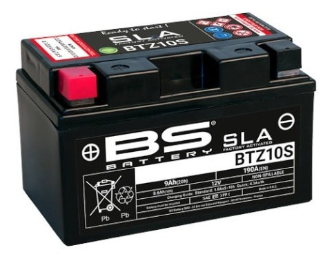 Bateria Sla 12 Volt - 8.6 Ah  Bs-battery  (ytz10s)