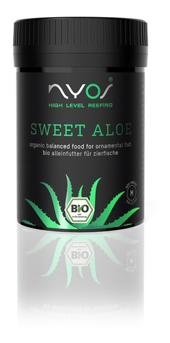 Alimento Organico Para Peces De Agua Salada Nyos Sweet Aloe 70 Gr   