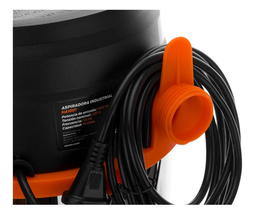 Imagen 4 de 12 de Hamilton HAI001 19 L - Plateado/Negro/Naranja - 220V - 240V - 50 Hz/60 Hz