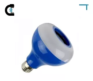 Foco Bluetooth Bocina Lámpara Led 12w De Colores T2